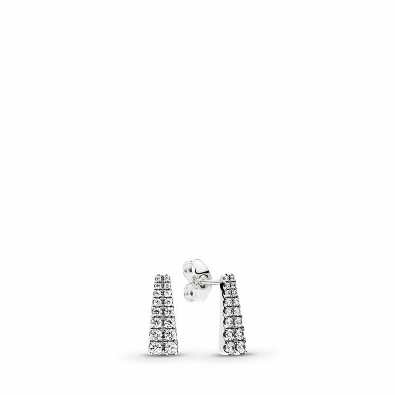 Pandora Australia Shooting Stars Stud Earrings - Sterling Silver | GYBFRI613